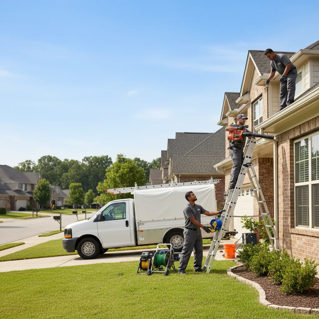 Home Gutter Service in Dudley, NC near me